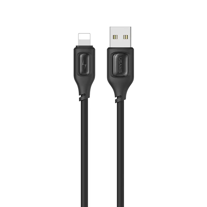 2023新しいデザインUSAMS SJ618 Moeシリーズシリコン2.4A USB Cデータ転送充電ケーブルiPhone用