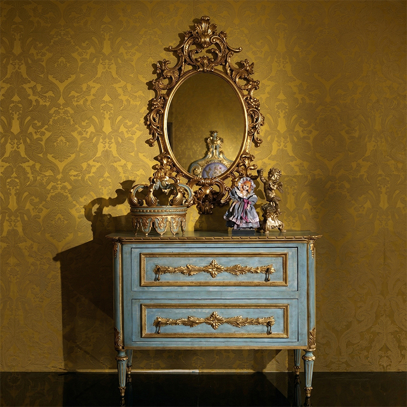 Sideboard and mirror