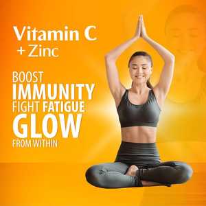 Bağışıklık desteği ve cilt sağlığı için C vitamini ve çinko ile özel etiket şekersiz kollajen % efervesan tabletler - Product Image 5