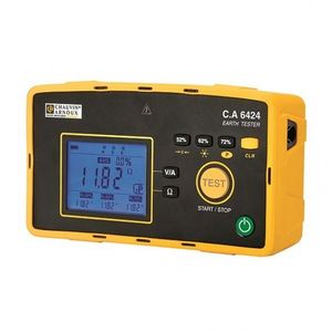 Chauvin Arnoux CA6424 2P & 3P Earth/Ground <b>Tester</b> with 6 X NiMH Rechargeable <b>Batteries</b> 1 Year Warranty - Product Image 3
