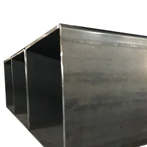 High Quality Black Square Pipe Iron Rectangular Tube Welded Square Steel Pipes For Construction