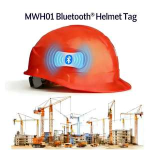 Produits IIoT, dispositif de suivi personnel RTLS, balise pour casque, iBeacon, balise pour chantiers de construction - Product Image 1