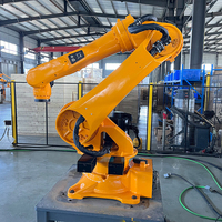 Bras robotisé industriel à 6 axes, charge utile de 220 kg, portée de 3200 mm, bras robotique robuste pour la palettisation, la manutention et le chargement de machines