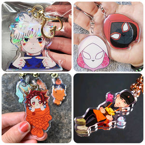 Plaque chanson personnalisée musique <span class=keywords><strong>Spotify</strong></span> acrylique Photo porte-clés arc-en-ciel en plastique breloque porte-clés acrylique vierge - Product Image 5