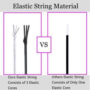 Cordón de Macramé Elástico Recubierto de 1 mm, Elástico Resistente para Hacer Joyas, Pulseras, Collares, Bolsos y Prendas Negro, longitud personalizable - Product Image 3