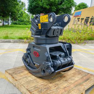 Accesorio de Garra Giratoria para Excavadora XUVOL 75, Maquinaria Forestal, Agarre Hidráulico para Madera - Product Image 5