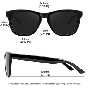 Polarized <b>Sunglasses</b> for Women Men Trendy Classic Retro Designer Style Fashion UV400 Protection - Product Image 4