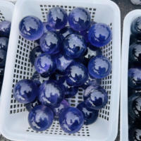 Vente en gros de sphères de fluorite violette de haute qualité, Reiki Fengshui, cristal de fluorite, artisanat populaire pour la décoration de la maison
