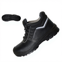 Nouvelles Chaussures de Sécurité en Microfibre Imperméables à Embout d'Acier, Bottes de Sécurité Confortables et Souples, Anti-Écrasement, Antistatiques, pour Usine