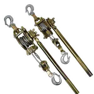 Manual ratchet puller Gear Ratchet Wire Rope Puller ratchet for wire rope pulling