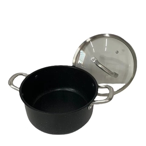 Hot bán 13-Piece thép không gỉ không dính đá nhà bếp <span class=keywords><strong>Cookware</strong></span> Set thiết kế cổ điển Fry Chảo thịt hầm saucepans biểu tượng tùy chỉnh - Product Image 5