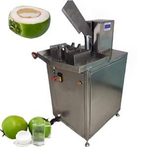 Machine électrique commerciale pour fendre les noix de coco avec collecteur de jus pour usine de boissons - Product Image 2