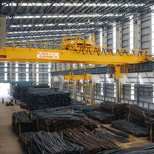 Grúa Eléctrica de Doble Viga de 15t para Almacén, Grúa Aérea para Levantar Barras de Acero - Product Image 2