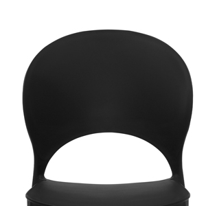 Sedie da pranzo in plastica leggera personalizzate in fabbrica sedie da soggiorno - Product Image 6