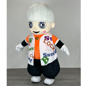 Disfraz <span class=keywords><strong>de</strong></span> Mascota <span class=keywords><strong>de</strong></span> Niño Personalizado <span class=keywords><strong>para</strong></span> Publicidad Empresarial, Disfraz <span class=keywords><strong>de</strong></span> Mascota <span class=keywords><strong>de</strong></span> Niño Inflable <span class=keywords><strong>de</strong></span> 2 m, <span class=keywords><strong>Trajes</strong></span> <span class=keywords><strong>de</strong></span> Ropa - Product Image 2