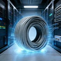 UTP FTP kabel Lan SFTP Cat5e Cat6 Cat6A kotak kabel komunikasi 305m kabel UTP Cat 6 kualitas tinggi