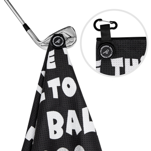 Accessoires de Golf en microfibre avec Logo personnalisé, nettoie les Clubs de Golf et les balles <span class=keywords><strong>magnétiques</strong></span> et Clip serviette de Golf - Product Image 2