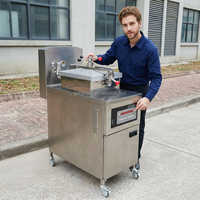 Promotion : Friteuse à pression Computron pour poulet frit, avec pompe à filtre à huile, prix usine bas