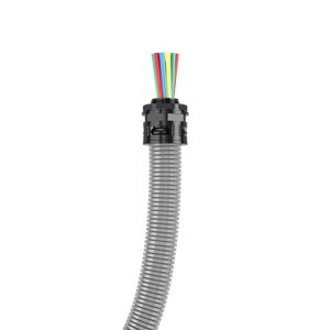 Tuyau ondulé <span class=keywords><strong>flexible</strong></span> avec diamètre intérieur de 17mm, matériel de 70 PA, AD21.2, diamètre de sortie de 21.2mm - Product Image 6