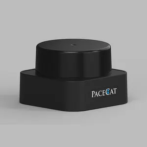 PaceCat TOF Lidar स्कैनिंग उच्च परिशुद्धता विरोधी-सूरज की रोशनी के लिए 25m लेकर दूरी 360 डिग्री Lidar सेंसर AGV नेविगेशन रडार