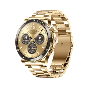 Luxury smartwatch L67 Pro 1.53" Gold watch for man waterproof reloj inteligente low battery consumption L67pro smart watch