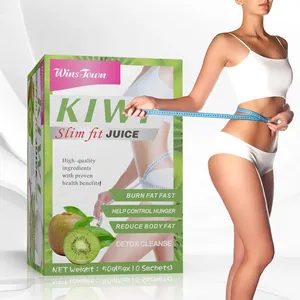Té Adelgazante de Kiwi Orgánico para Adultos, Bebida Dietética para un Vientre Plano, Vitaminas, Pérdida de Peso, Sin Azúcar, Bajo en Carbohidratos, Caja de <span class=keywords><strong>Frutas</strong></span> - Product Image 1