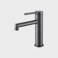 Robinet de lavabo HONGDEC à poignée unique en céramique, mitigeur d'eau chaude et froide, en acier inoxydable 304, pour salle de bain