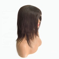 Peluca de Encaje Suizo con Capa Completa de Cabello Humano Natural Hecha a Medida por Proveedor para Mujer