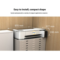 Imprimante graphique couleur grand format Epso/n SC-T3180D A3/A2/A1 24 pouces pour bureau avec WIFI inclus et kit d'encre