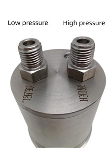 0-160 KPaステンレス鋼フィルター装置オイル充填差圧ゲージ - Product Image 4
