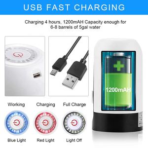Mini USB Rechargeable Automatic Electric Portable Wireless Smart 5 Gallon <b>Water</b> Dispenser <b>Drinking</b> Bottle <b>Water</b> Pump - Product Image 4
