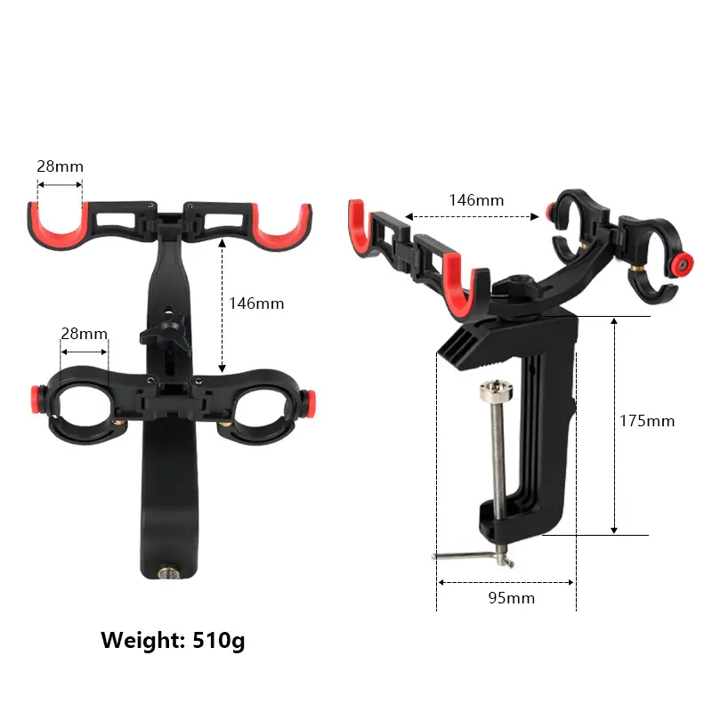 Ajustável Rod Holder Super Ukejiro 130 Pesca Rod Holder Pesca Anti Slip Resistente Ao Desgaste Do Barco De Pesca Rod Titulares