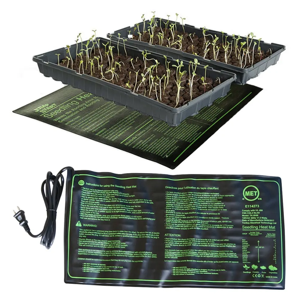 110V/220V Waterproof Seedling Heat Mat Plant Seed Germination Growth Heat Mat Warm Pad Garden Supplies