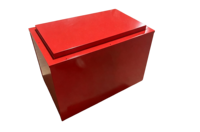 Série de chariots d'atelier et armoires à outils MaoRong OBM en fer rouge, étanches, avec revêtement magnétique en poudre, pour rangement portable sur bureau