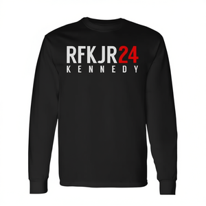 Rfkjr24 Kennedy 2024 Camiseta de manga larga Ropa para campaña política - Product Image 2