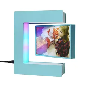 Floating Frames Frameless Magnetic Photo Levitation Picture Frame Display For Room Decor