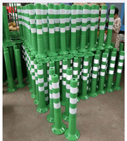 Poteaux de signalisation routière, poteaux délimiteurs, barrières de sécurité en plastique, barrières flexibles de circulation, poteaux de stationnement