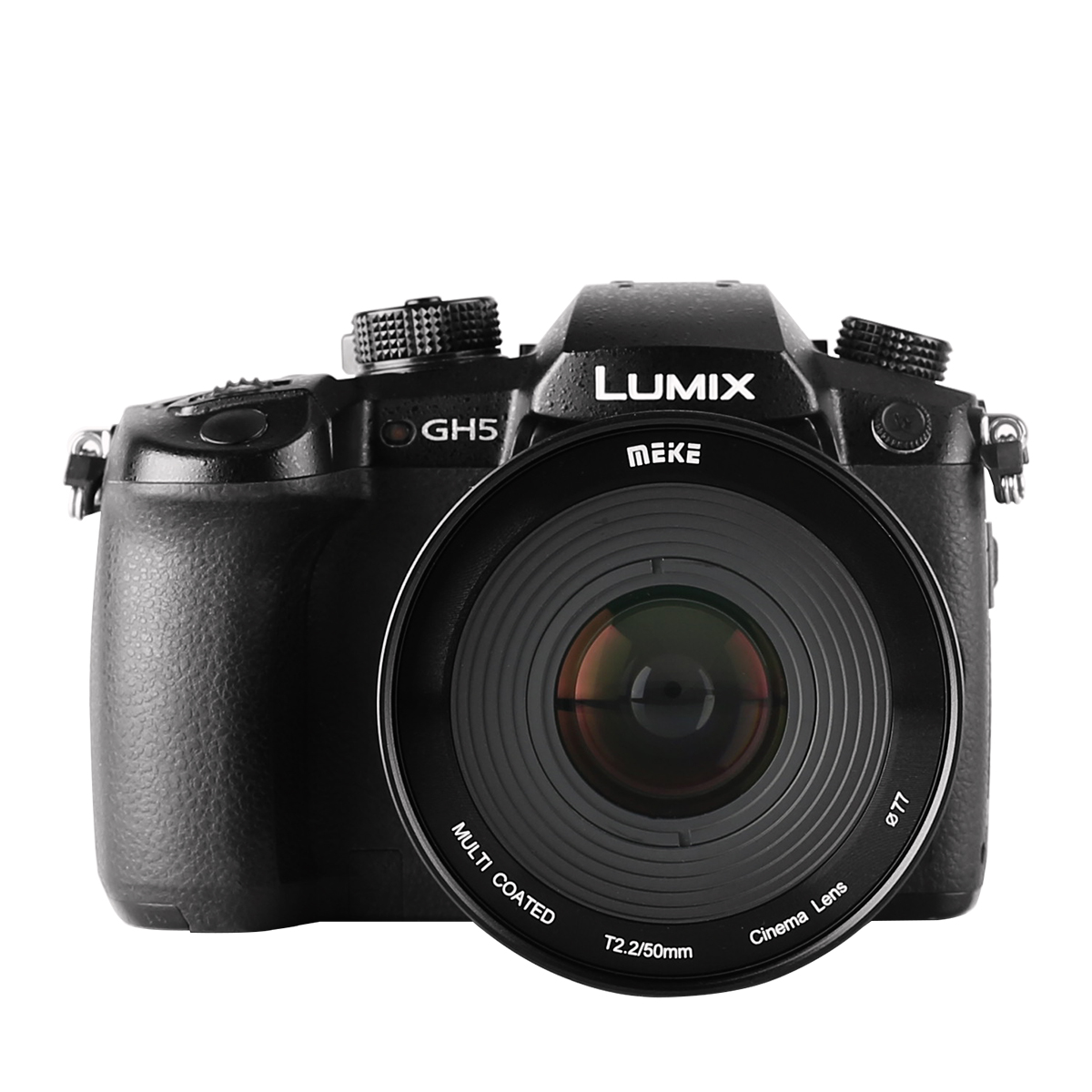 Meike 50mmt2.2 Film Lens - Wide-Angle Manual Lens for MFT