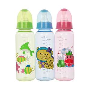 Wholesale 3pcs/pack <strong>Adult</strong> <strong>Baby</strong> <strong>Bottle</strong> Close Fit Smoothly <strong>Baby</strong> Feeding <strong>Bottle</strong> Set 240ml - Product Image 2