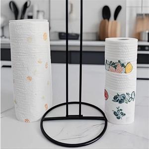 Moderno Dispensador de Papel Toalla y Soporte para Rollo de Plástico de Hierro Forjado Tridimensional para Cocina, Hotel y Oficina - Product Image 2