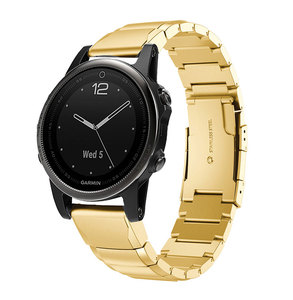 Bracelet de montre intelligent en métal et acier inoxydable pour <span class=keywords><strong>Garmin</strong></span> <span class=keywords><strong>Fenix</strong></span> 5 5s 5X <span class=keywords><strong>6X</strong></span> 26MM 22MM 20MM Approach S60 - Product Image 3