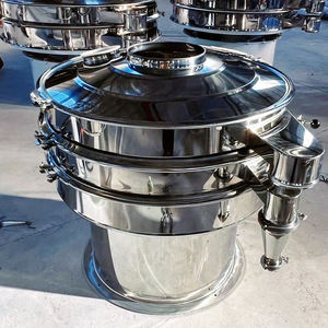 Matériel magnétique tamisant la machine ultrasonique de tamis de vibration d'écran vibrant chimique industriel - Product Image 4