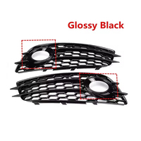 Pièces de voiture, cadre de phare antibrouillard, style sport, grille de phare antibrouillard, cache de phare antibrouillard pour Audi A4 B8 2008 2009 2010 2011 2012