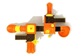 Structure de jeu extérieure pour parc d'attractions public, <span class=keywords><strong>grand</strong></span> <span class=keywords><strong>toboggan</strong></span> de sécurité <span class=keywords><strong>avec</strong></span> aire de jeux extérieure - Product Image 5