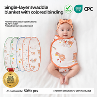 Envoltura para Bebé OEM/ODM, 100% Algodón, Certificación OEKO-TEX y BSCI, Precio de Fábrica, Manta Envolvente, Fabricante al por Mayor