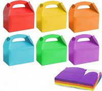 Boîte alimentaire jetable pour bébé, boîtes à gâteaux créatives personnalisables, boîte à gâteaux au chocolat/bonbons/beignets/macarons, boîte à gâteaux de style dossier