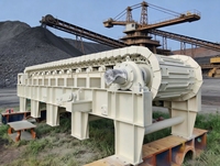 Alimentateur à tablier électrique industriel robuste pour ligne de traitement des minerais de construction