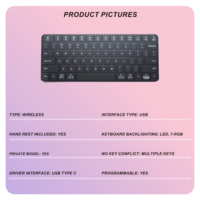 Nouveau clavier magique sans fil rechargeable pour mac ipad iphone