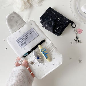 Portachiavi in tessuto con stella argentata per ragazza, piccolo <span class=keywords><strong>portafoglio</strong></span> per carte - Product Image 4