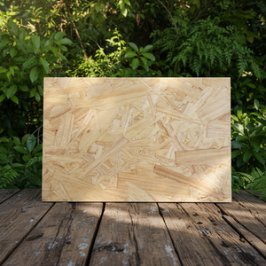 Tablero <span class=keywords><strong>OSB</strong></span> 3 de Borde Cuadrado Multiusos, Acabado Impermeable y Ecológico para Reparaciones Generales y Soporte en Proyectos Básicos - Product Image 1